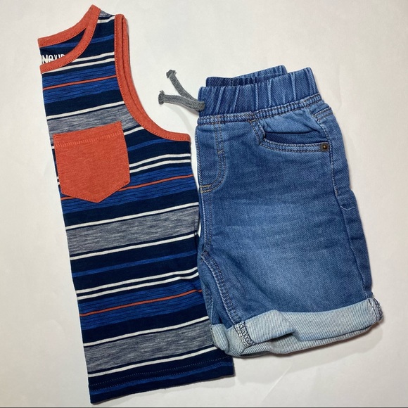 OshKosh Boys Matching Set Size 4T - Picture 1 of 8